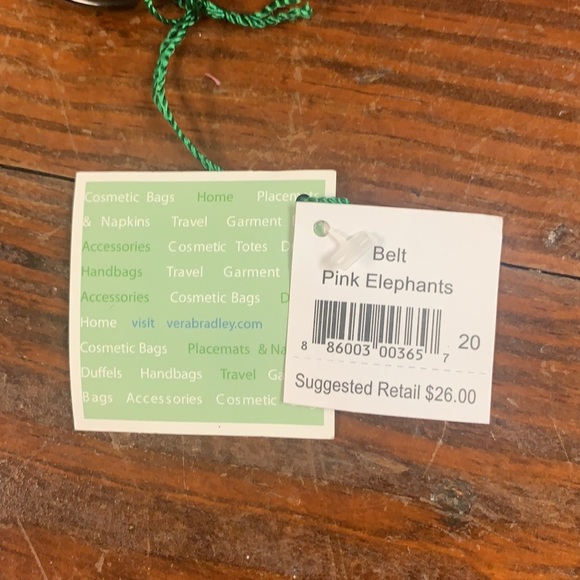 NWT V.B. Pink Elephant Belt - Picture 4 of 5